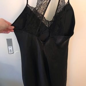 Black lingerie dress